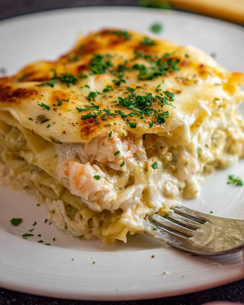 Seafood Lasagna