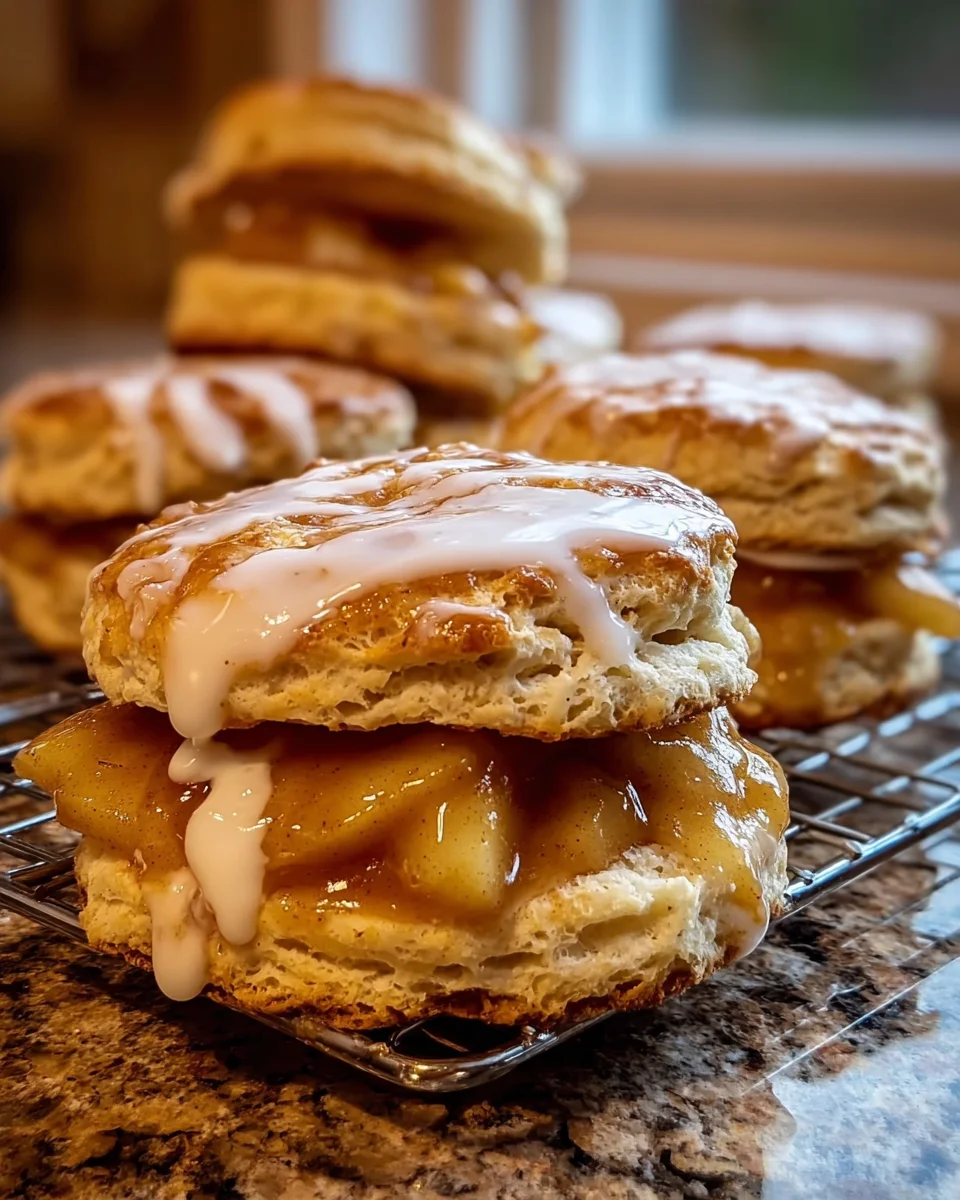 Apple Pie Biscuit Sandwiches