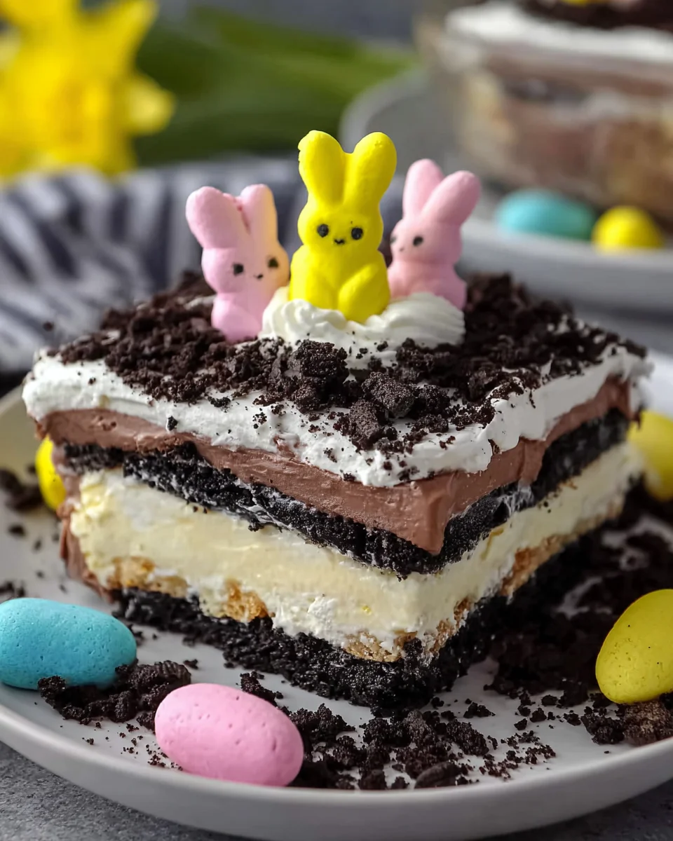 Easter Chocolate Lasagna