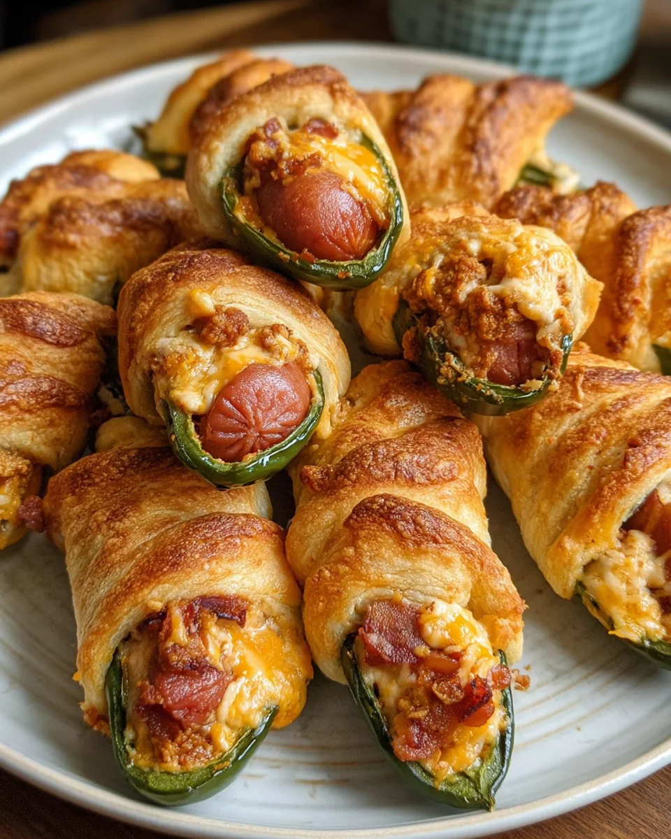 Cheesy Chili Dog Jalapeño Poppers